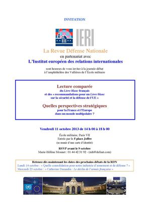 Invitation débat du 11 octobre