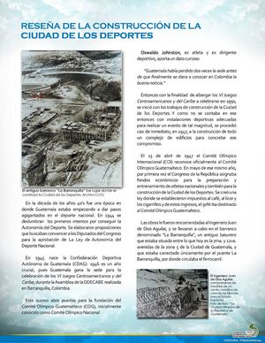 Historia Ciudad de los Deportes