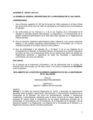 Reglamento Académico