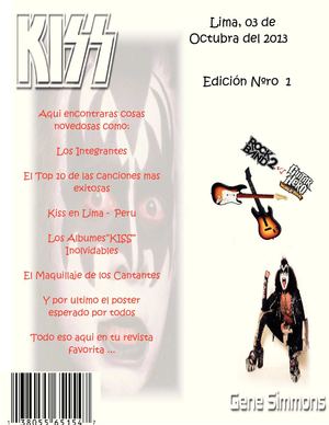 Revista del grupo KISS