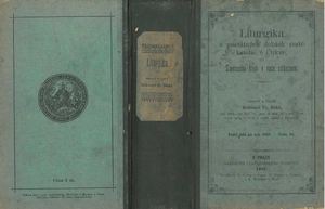 Liturgika o posvátných dobách svaté katolické Církve čili Slavnostní kruh v roce církevním  Hakl Bohumil Fr., 1895 