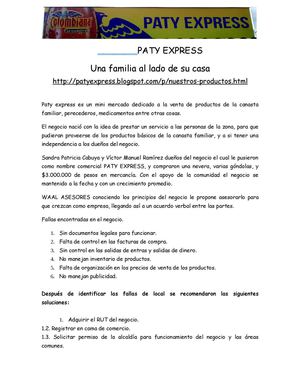 PATY EXPRESS-WAAL ASESORES