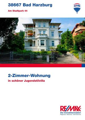 2-Zimmer-Wohnung Am Stadtpark 44 Bad Harzburg