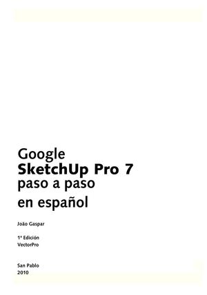 Manual Google sketchup