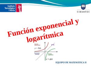 FUNCIÓN esponencial tecnología