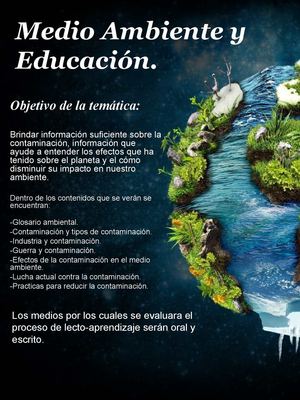 Portada: Ambiente y Educación