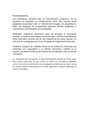 ¿Que es un ordenador?