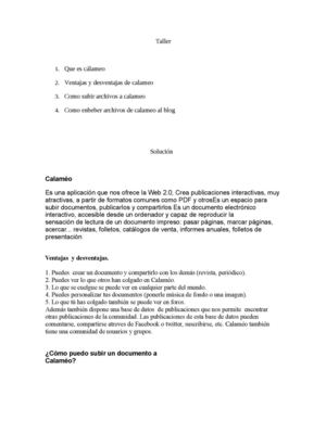 CALAMEO Y SU FORMA DE UTILIZAR