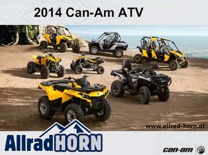 ALLRAD HORN - CAN-AM-ATV-Neuheiten 2014
