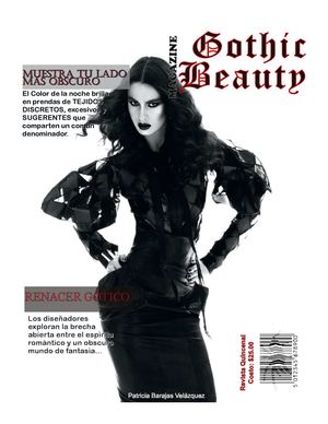 Portada Revista "Gothic Beauty"