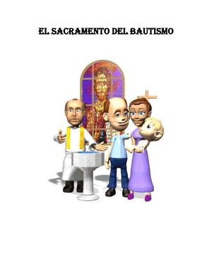 SACARMENTO DEL BAUTISMO