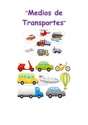 MEDIOS DE TRANSPORTES