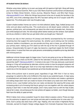 Calaméo - Buy An Authentic Football Jersey Or A Reproduction One