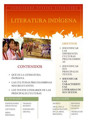 LITERATURA INDIGENA