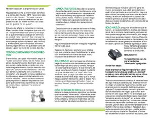 traduccion de folleto 