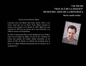 VIK MUNIS (museo del arte de la republica)