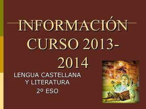 PRESENTACIÓN CURSO 2013-2014
