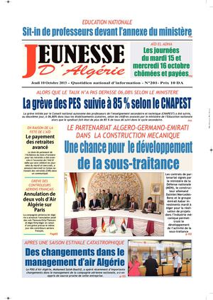 jeunesse d'algerie