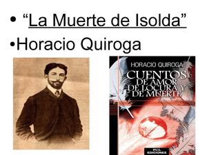 "La Muerte De Isolda"