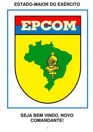 Livreto EPCOM conheça BRASÍLIA