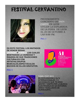 FESTIVAL CERVANTINO