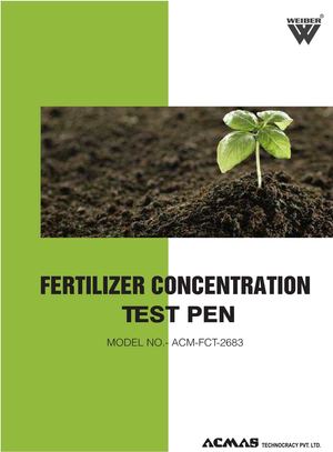Fertilizer Concentration Test Pen