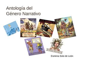 Antología del genero narrativo