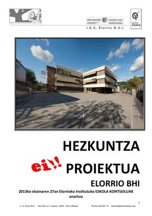 Hezkuntza Proiektua