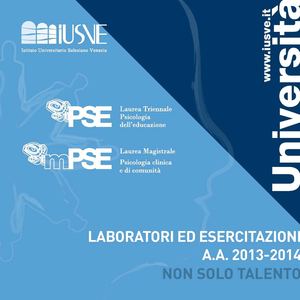 IUSVE - Laboratori ed esercitazioni IUSVE