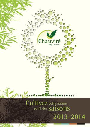 Pépinière Chauviré catalogue 2013-2014