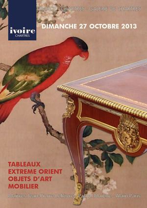 TABLEAUX - MOBILIER - OBJETS D\'ART XVIIème - XVIIIème - XIXème - XXème ET CONTEMPORAIN 27-10-2013 