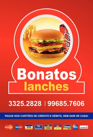 Cardápio Bonatos Lanches