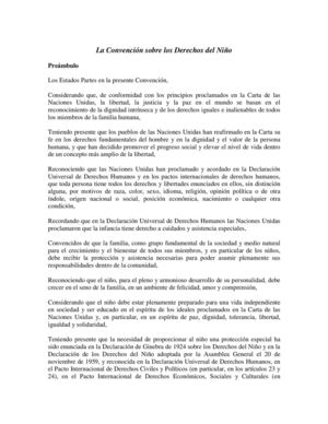 LOS DERECHOS DEL NIÑO. UNICEF