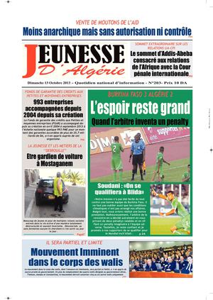 jeunesse d'algerie
