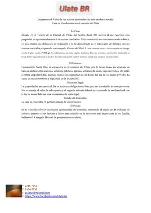 Condominio Santa Rita-Tibás