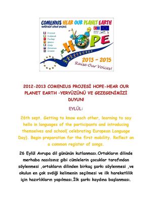 umut-comenius projesi