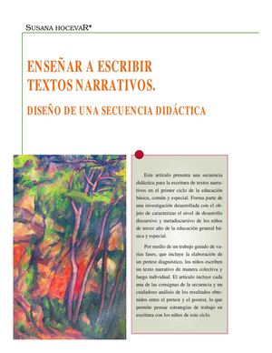 TEXTOS NARRATIVOS SECUENCIA