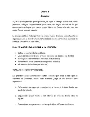 Habito 6 Sinergizar