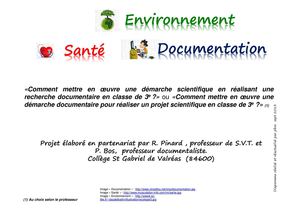 SVT 3e Diaporama présentation outils de recherche