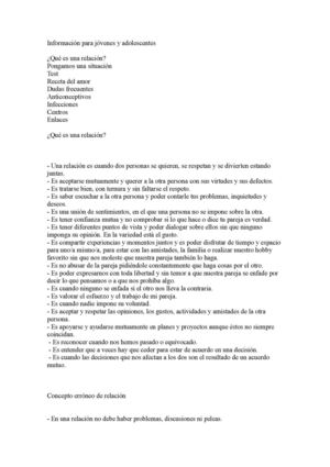 Jóvenes y adolescentes