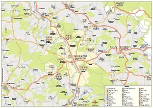 Plan du Pays de Stenay et ses environs