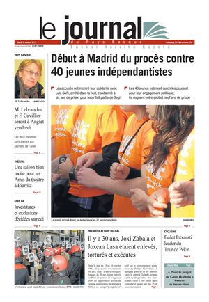 Le Journal du Pays Basque 20131015