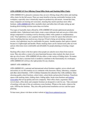 Training Room Tables