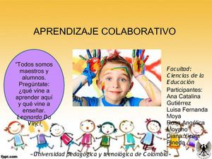 APRENDIZAJE COLABORATIVO