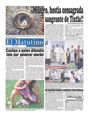 Semana del Lunes 14  al  domingo 20  de Octubre  del 2013  Año XV  No. 741