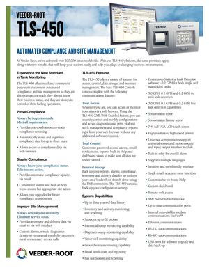 TLS-450 Automatic Tank Gauge Series