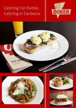 Catering For Parties - Catering in Canberra