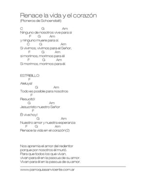 Renace la vida y el corazón