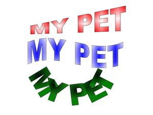 this is my pet..