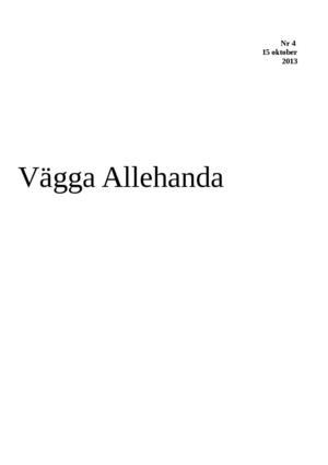 Vägga Allehanda